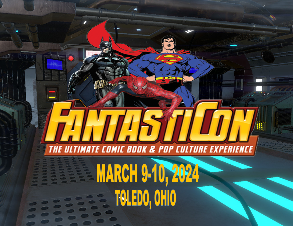 Toledo March 8 9 2025 Show Info Fantasticon   2024 Toledo Social Post 1024x791 